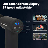 Massage Gun with Heat & Cold Therapy – Deep Tissue, Percussion, Muscle Recovery | SereniComfort