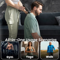 Massage Gun with Heat & Cold Therapy – Deep Tissue, Percussion, Muscle Recovery | SereniComfort
