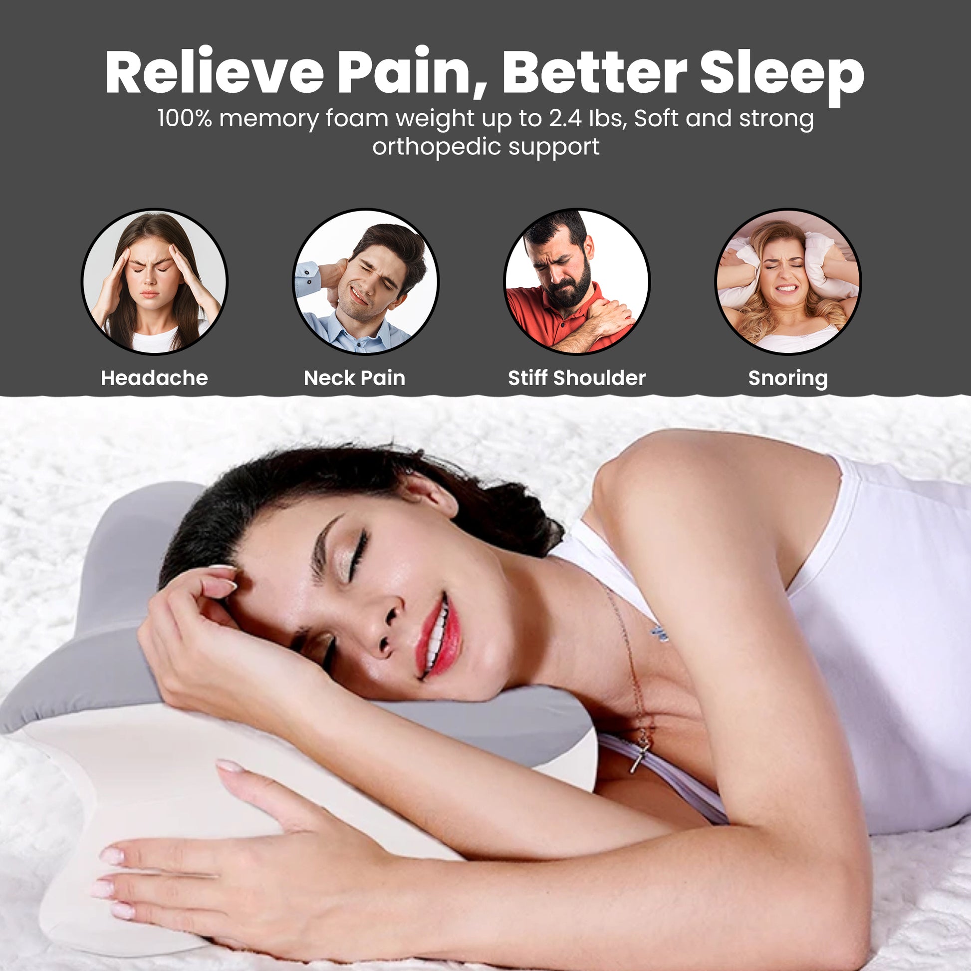 relieve-pain-better-sleep-with-Cervical-Neck-Pillow