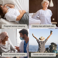 Orthopaedic-Knee-Pillow-work-for-pregnant-woman-back-pain-person-recovering-from-surgery-and-traveler-with-pillow-in-luggage