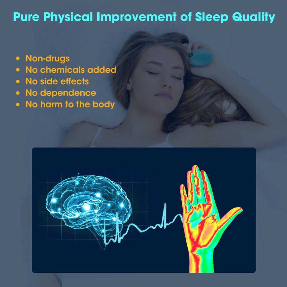 Handheld Sleep Aid Device Insomnia & Anxiety Relief Relaxation & Stress Therapy Tool