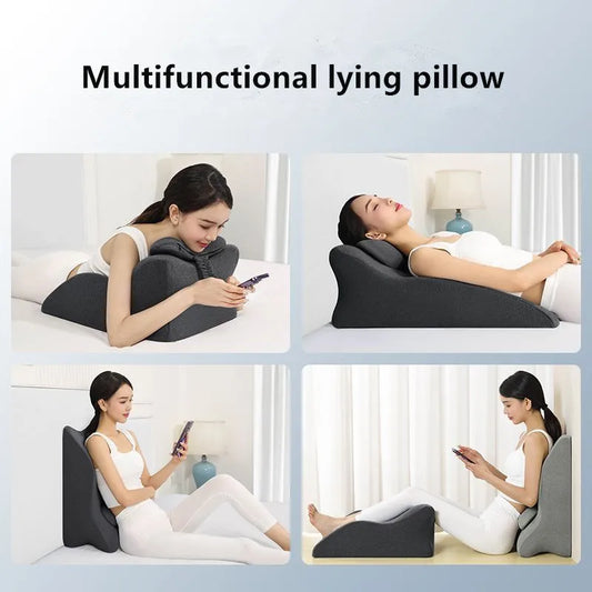 Multi-Functional Prone Position Sleeping Pillow Ergonomic Cushion for Bed Comfort